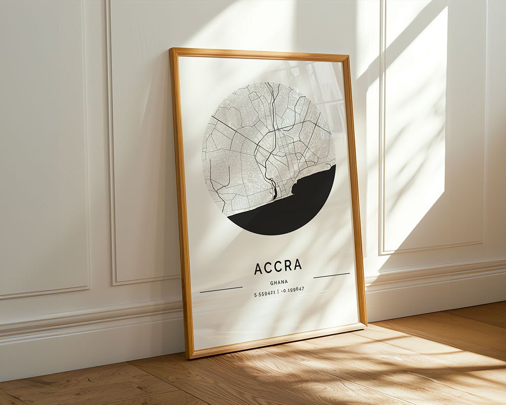 Accra City Map