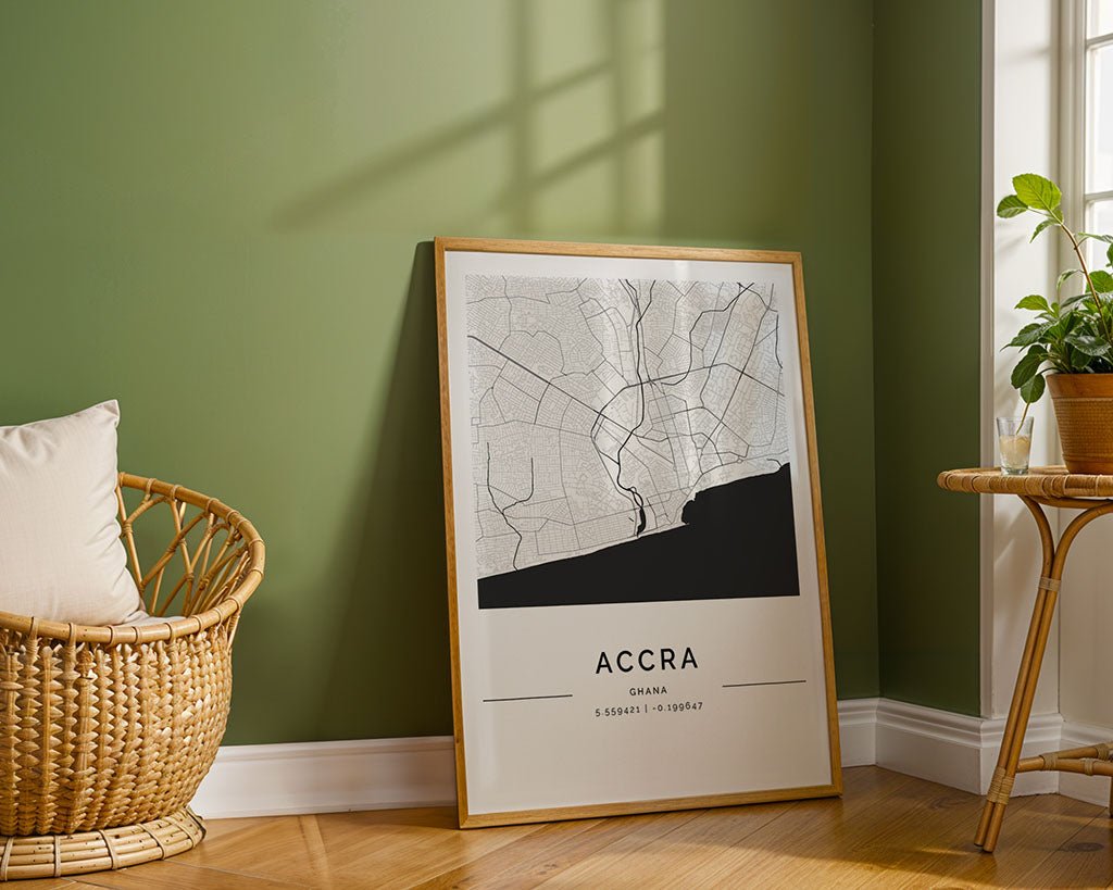 Accra City Map