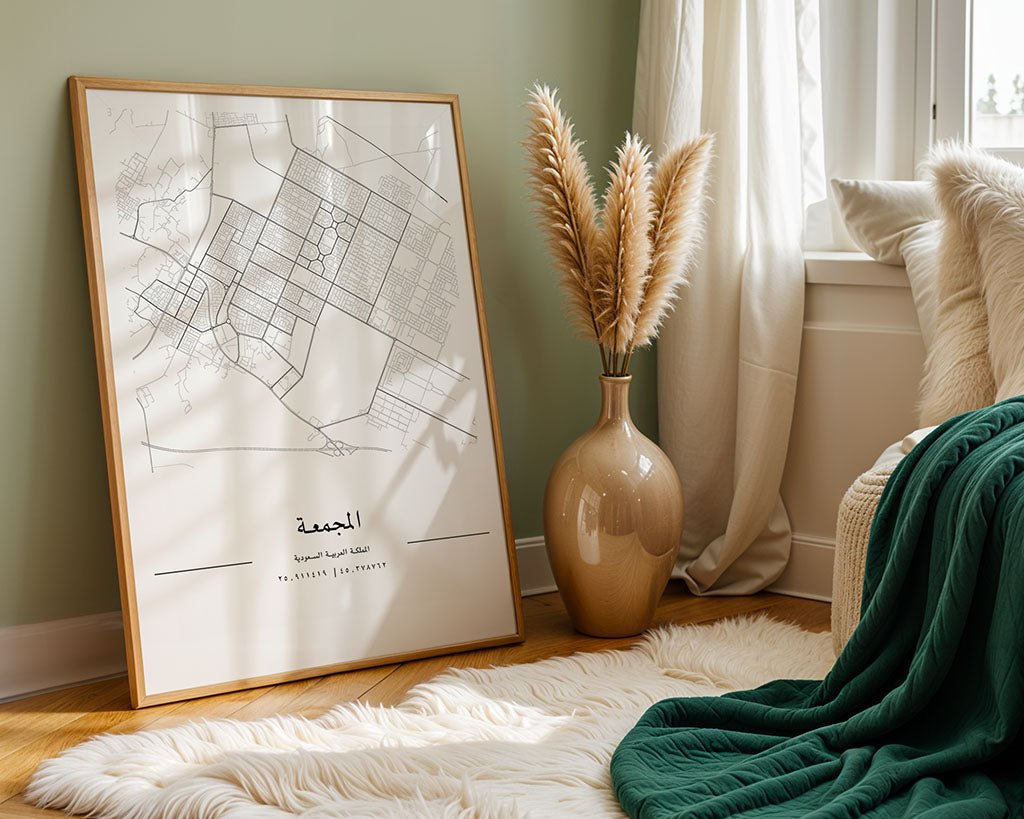 Al Majma'ah City Map