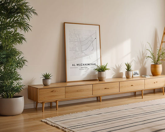 Al Muzahimiyah City Map