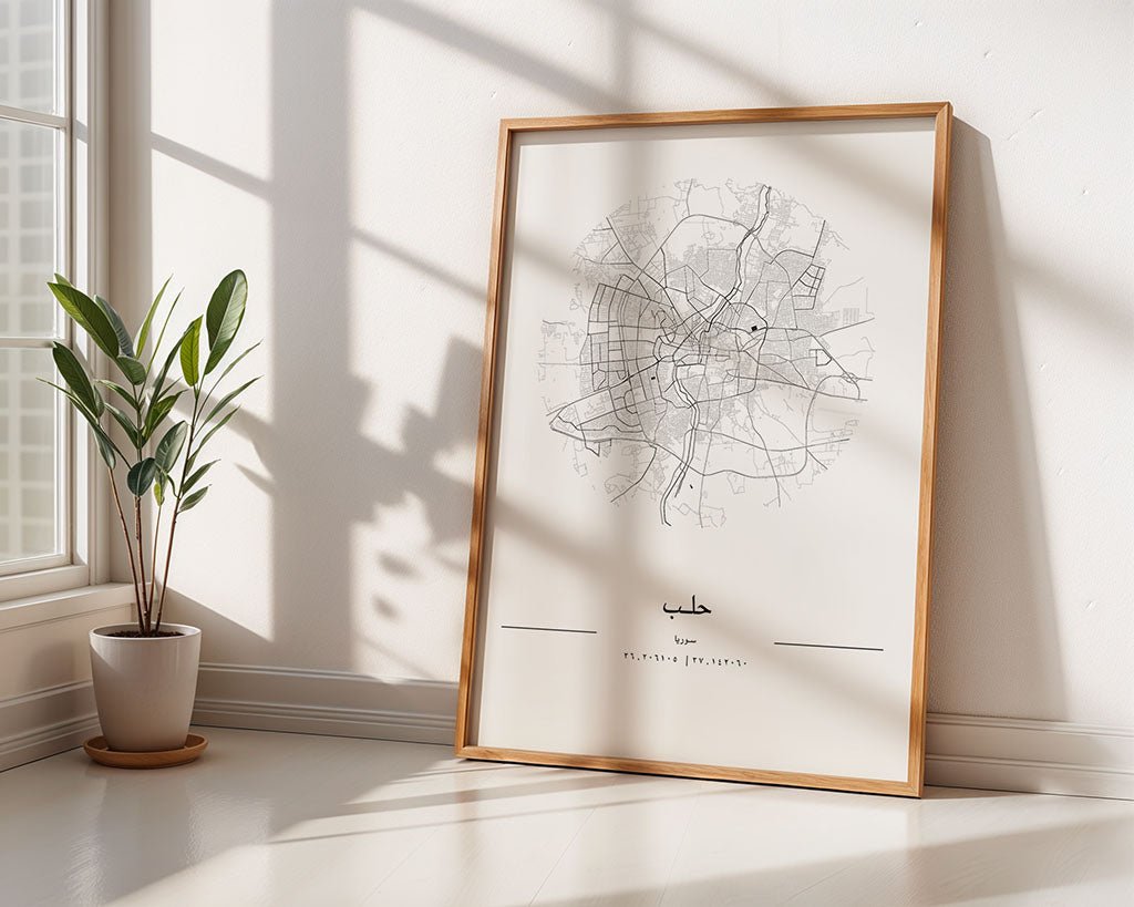 Aleppo City Map