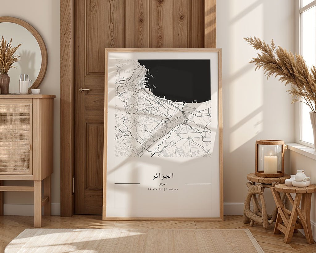 Algiers City Map