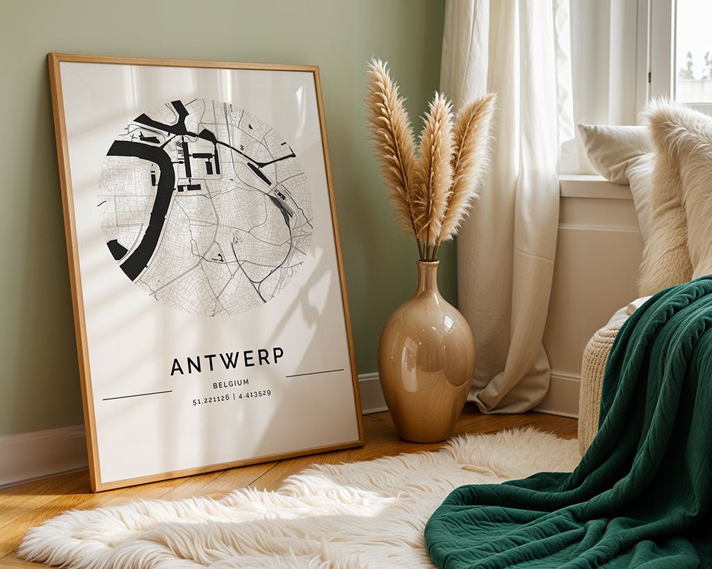 Antwerp City Map