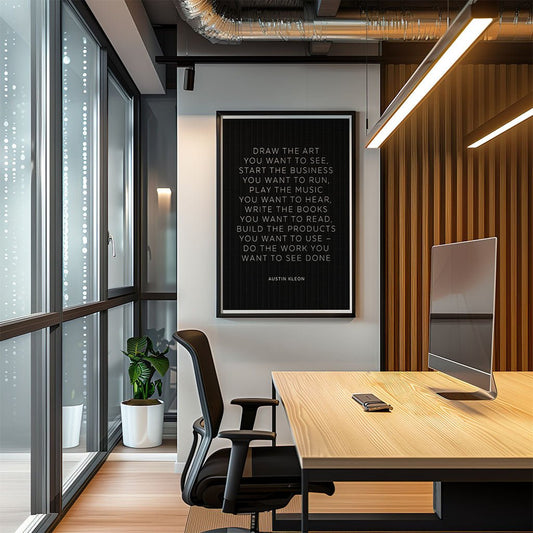 Austin Kleon - Draw The Art You Want To See