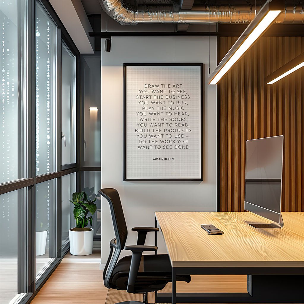 Austin Kleon - Draw The Art You Want To See