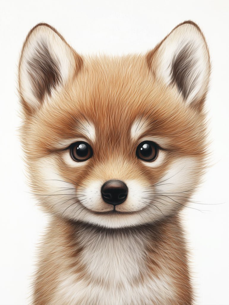 Baby Fox Wall Art