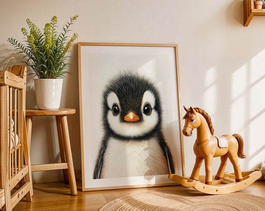 Baby Penguin Wall Art