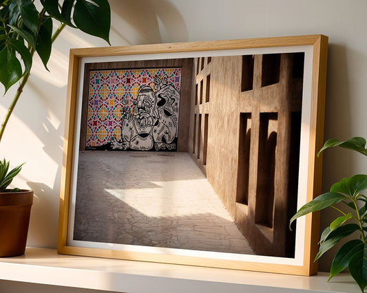 Bastakiya Wall, Dubai 2013