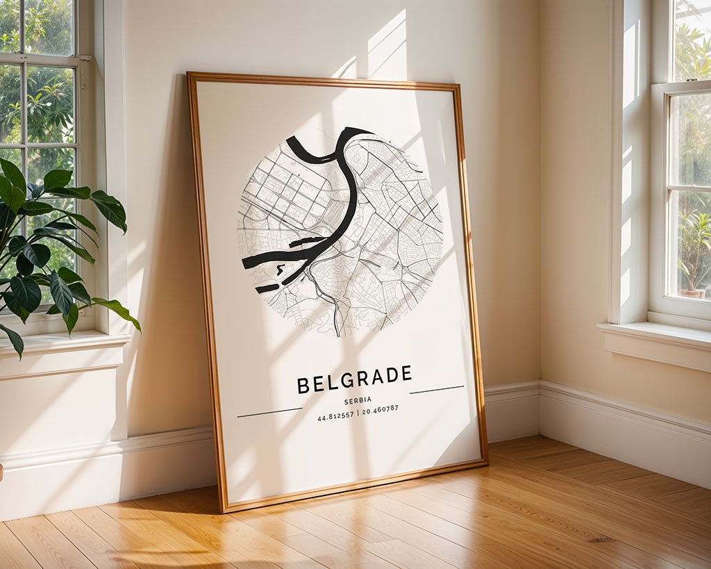 Belgrade City Map