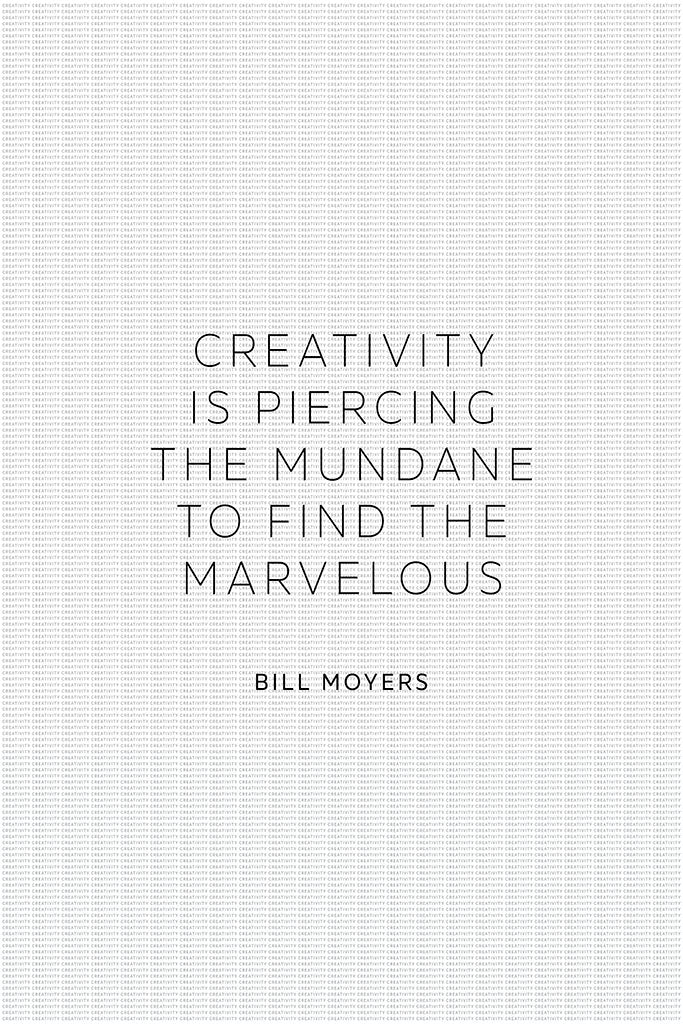 Bill Moyers - Creativity