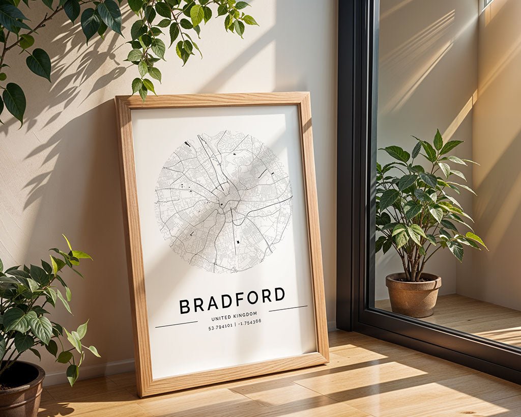 Bradford City Map
