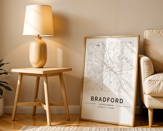 Bradford City Map