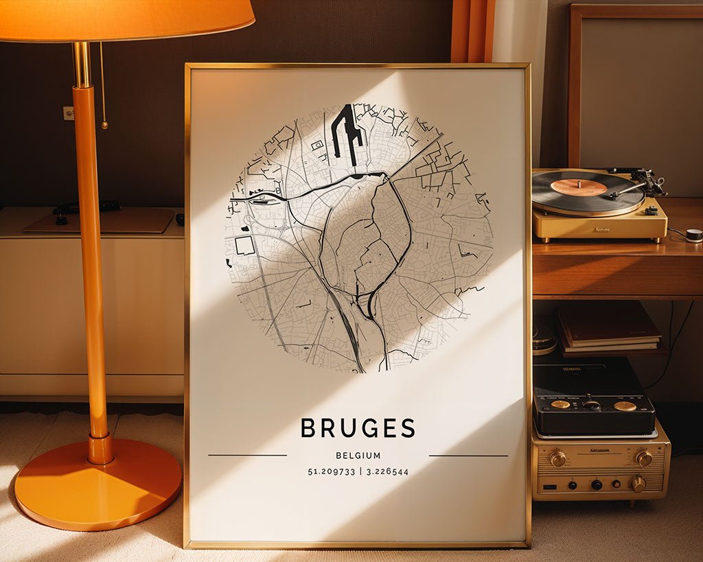 Bruges City Map