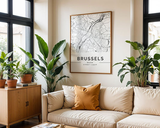 Brussels City Map