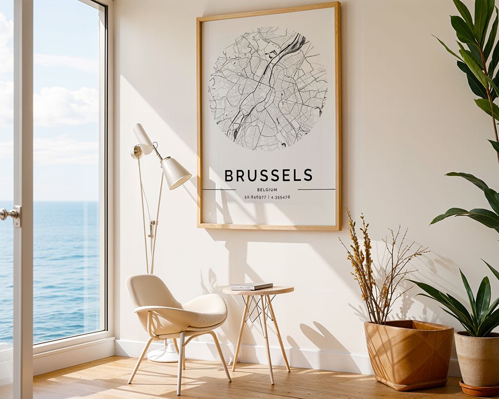 Brussels City Map