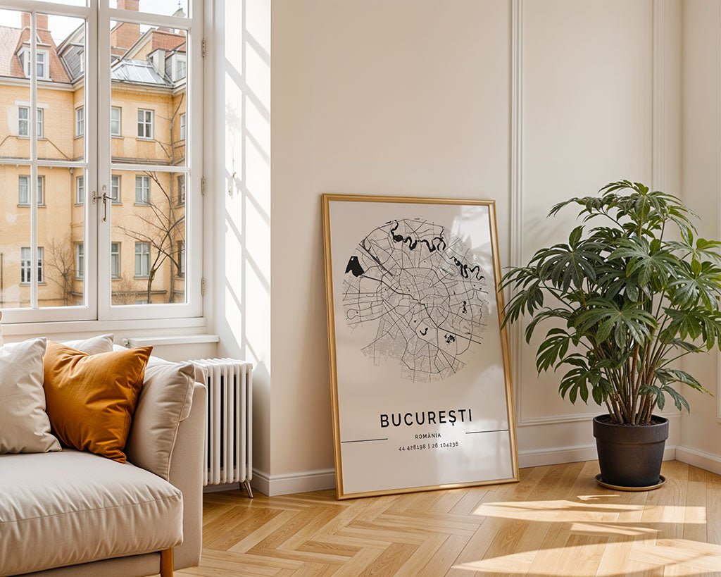 Bucharest City Map