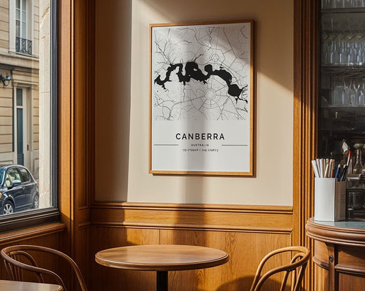 Canberra City Map