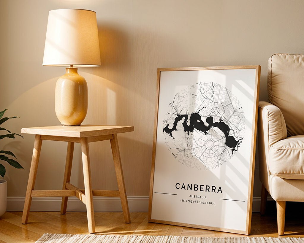 Canberra City Map