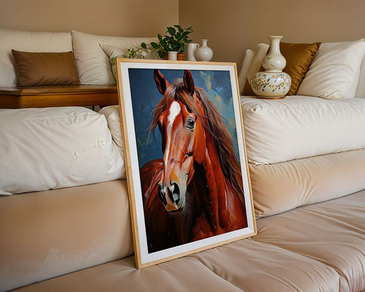Chestnut Arabian Horse