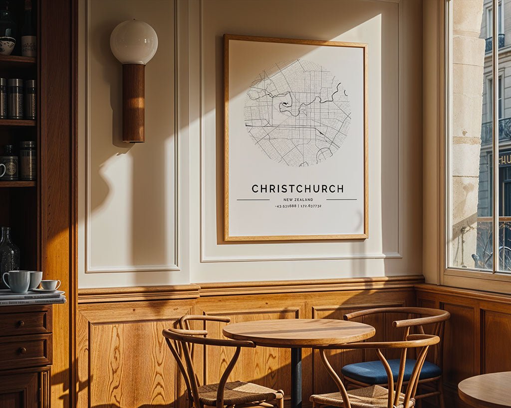Christchurch City Map
