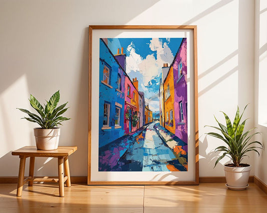 Colourful Irish Street