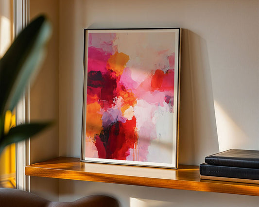 Crimson Bloom Red & Pink