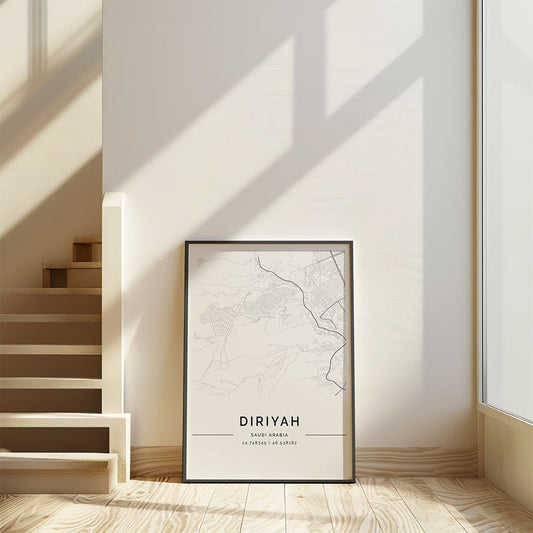 Diriyah City Map
