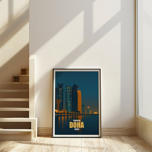 Doha Corniche Skyline