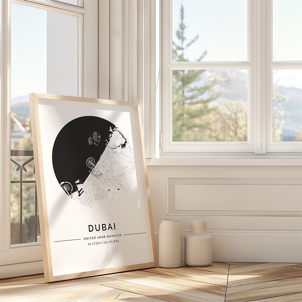 Dubai City Map