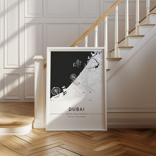 Dubai City Map