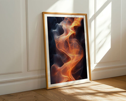 Ember Veil Wall Art