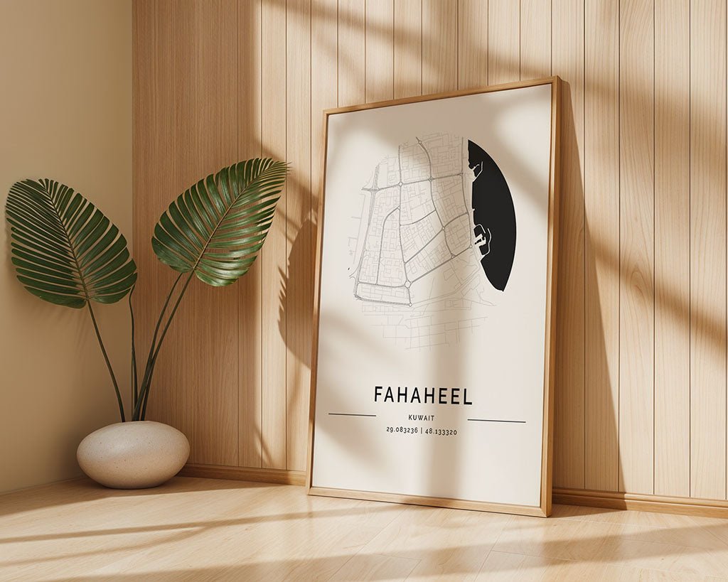 Fahaheel City Map