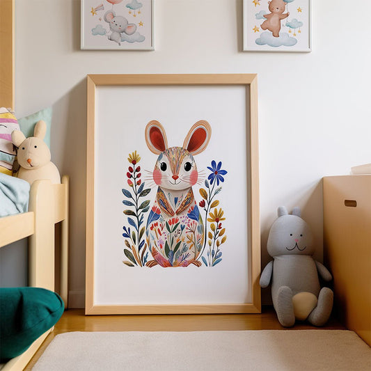 Flora Mouse Wall Art
