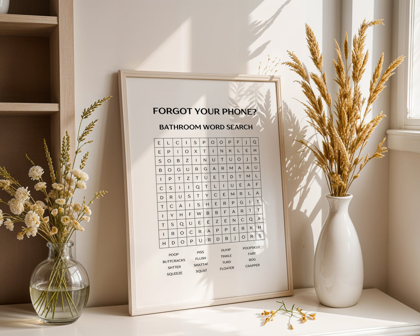 Forgot Your Phone Word Search