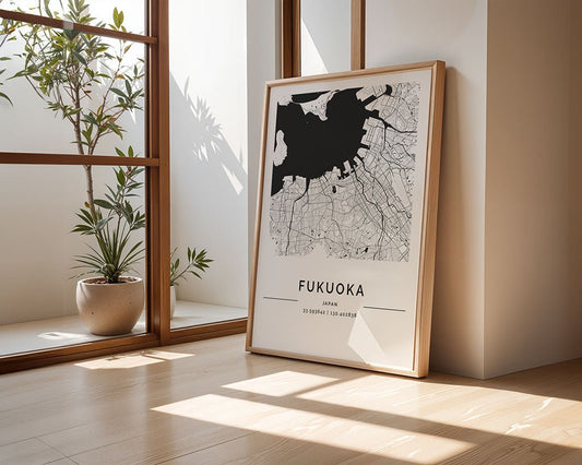 Fukuoka City Map
