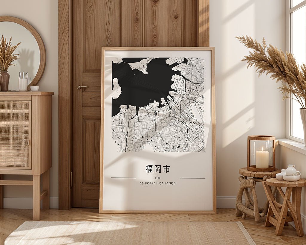 Fukuoka City Map