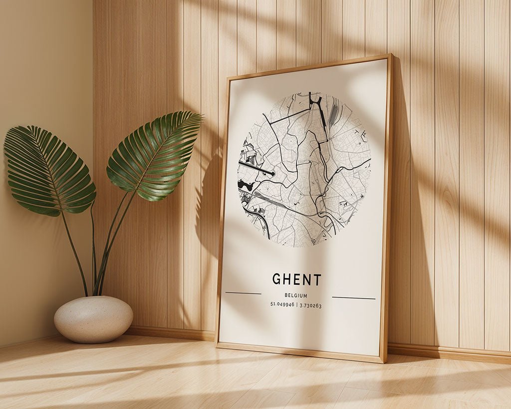 Ghent City Map