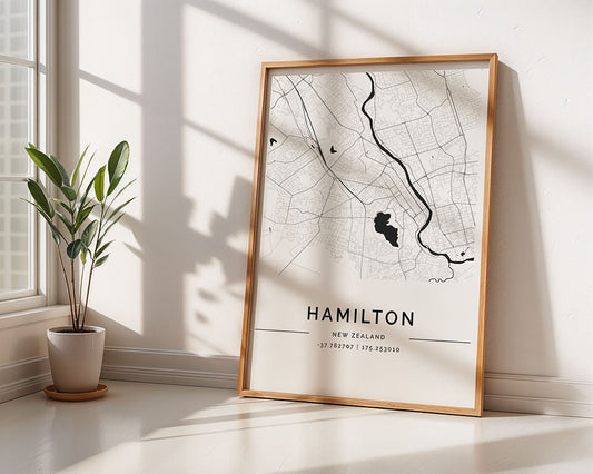 Hamilton City Map
