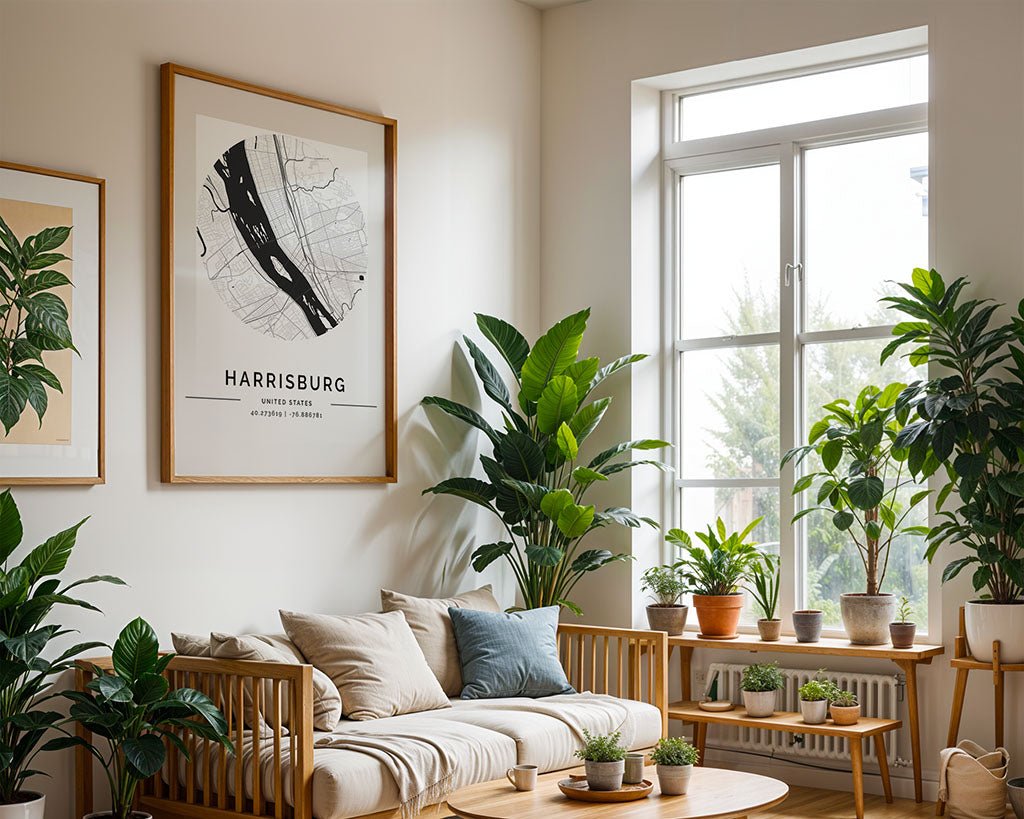 Harrisburg City Map