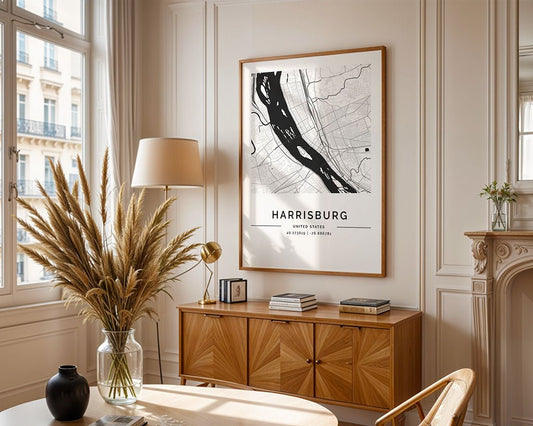 Harrisburg City Map