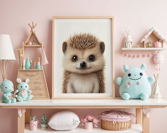 Hug a Hedgehog Wall Art
