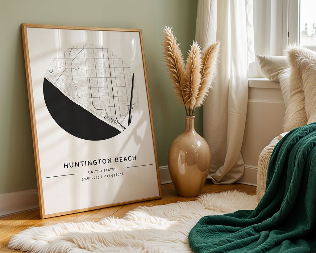 Huntington Beach City Map