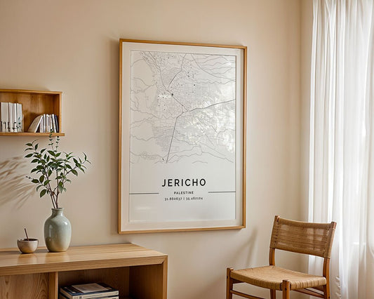 Jericho City Map