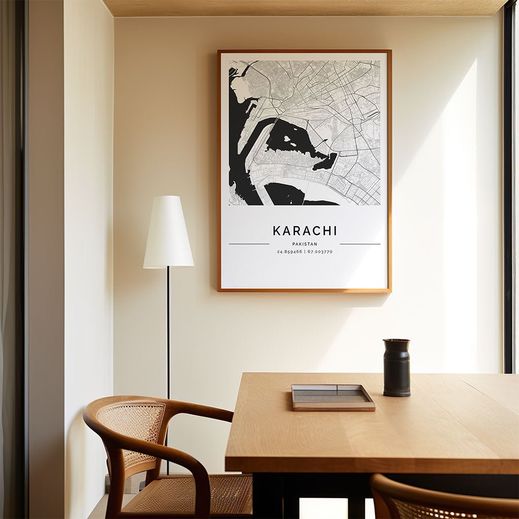 Karachi City Map