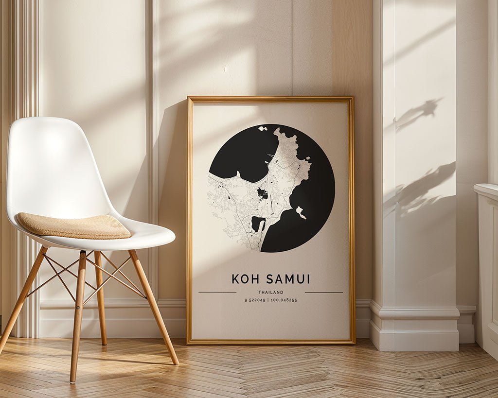 Koh Samui City Map