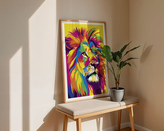 Lions Vibrant Majesty
