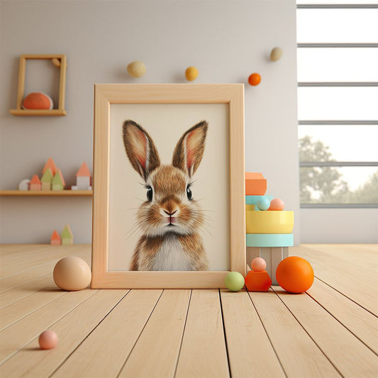 Little Hopper Bunny Wall Art