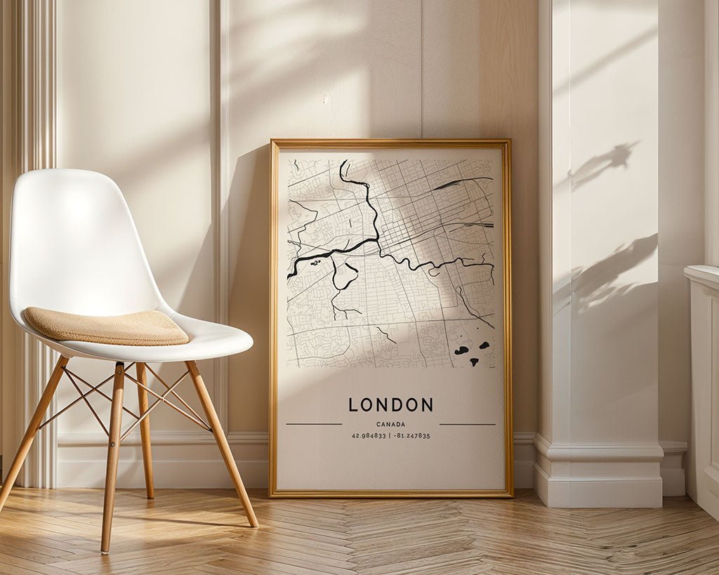 London, Ontario City Map
