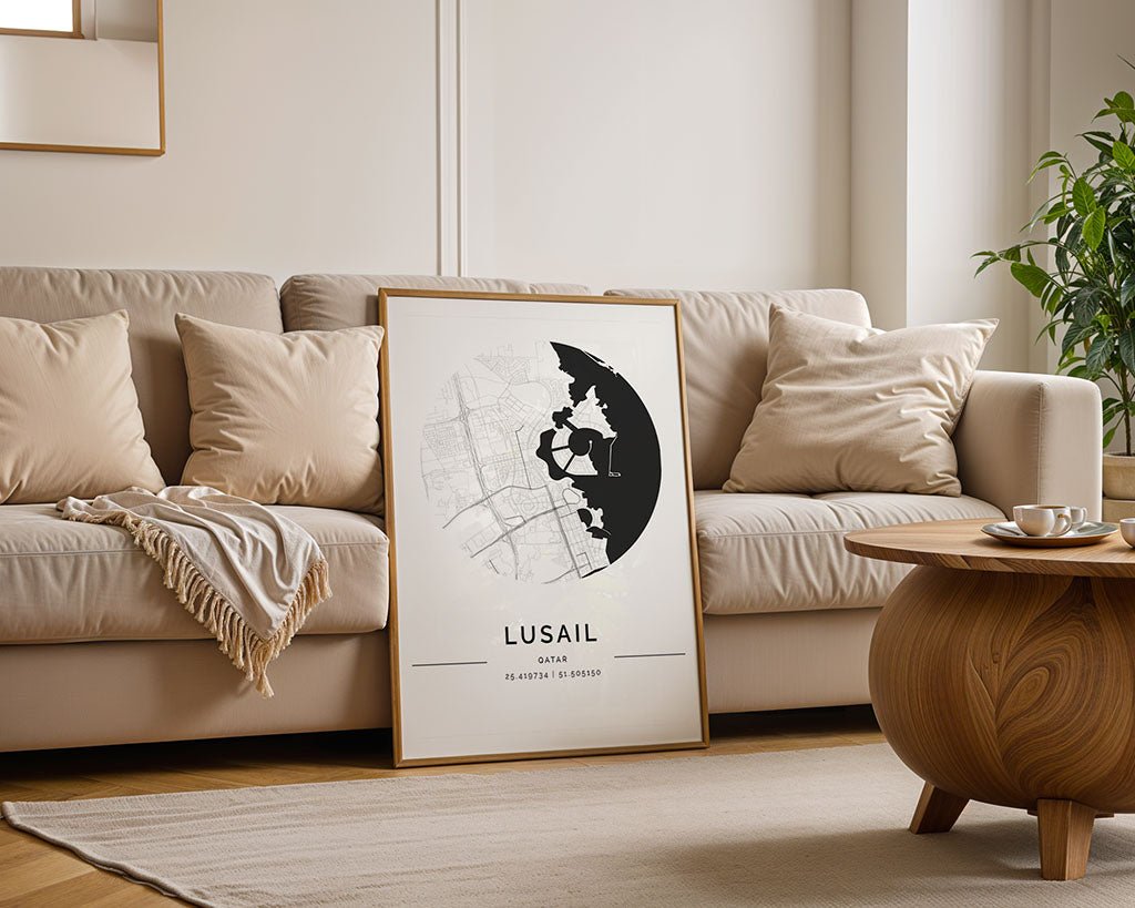 Lusail City Map