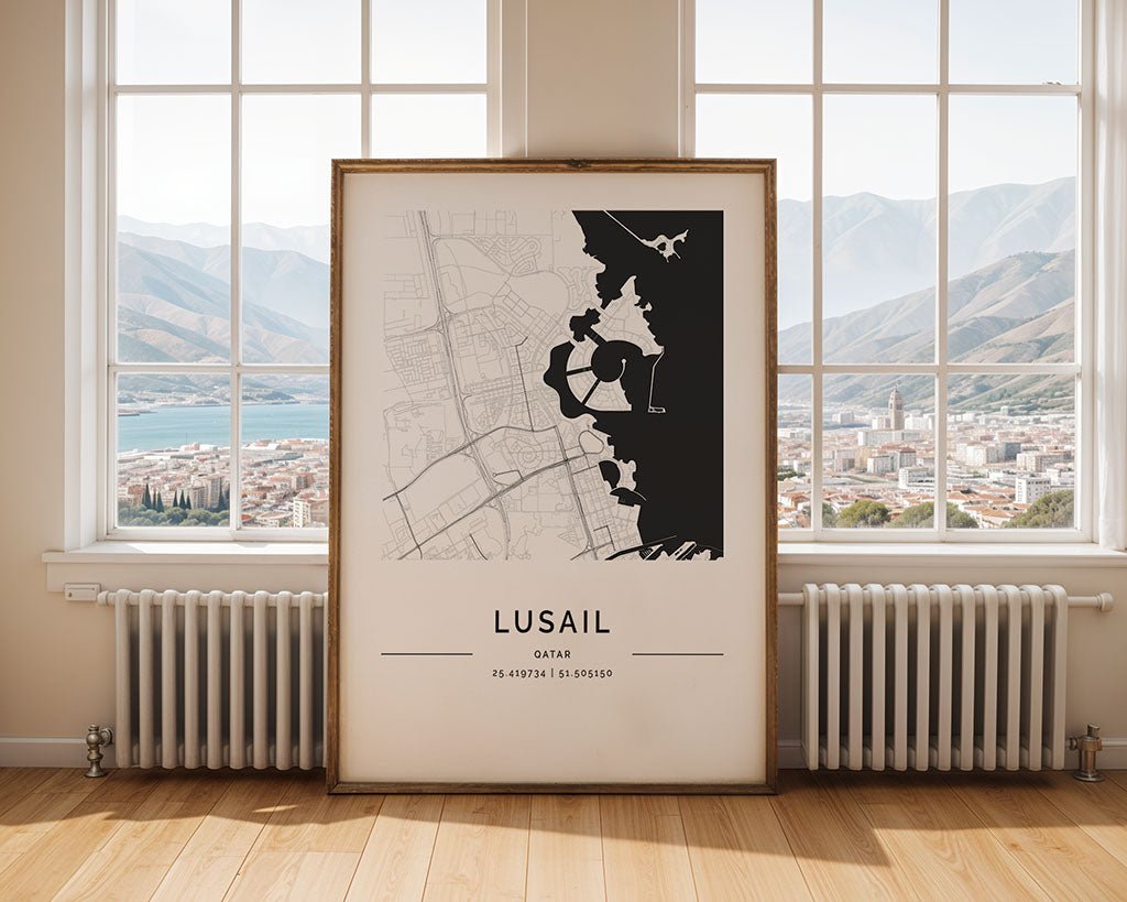 Lusail City Map